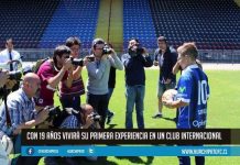 Debutó en Chile el «Messi venezolano»