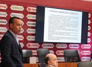 Así Rafael Dudamel presentó informe de lo logrado y el plan vinotinto a 2018