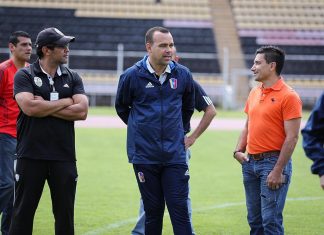 Cuerpo técnico vinotinto ya pisa Pueblo Nuevo (+Video)