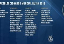 Sampaoli da la lista de 35 para el Mundial Rusia 2018