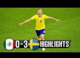 México 0 Suecia 3: Goleada que clasifica a los dos (Video Resumen)