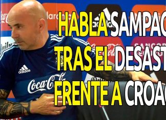 Sampaoli: Declaraciones tras desastre Argentina Croacia (Video)
