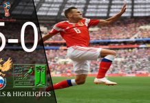 Rusia demuele a Arabia Saudita en la inauguración (+Video Resumen)