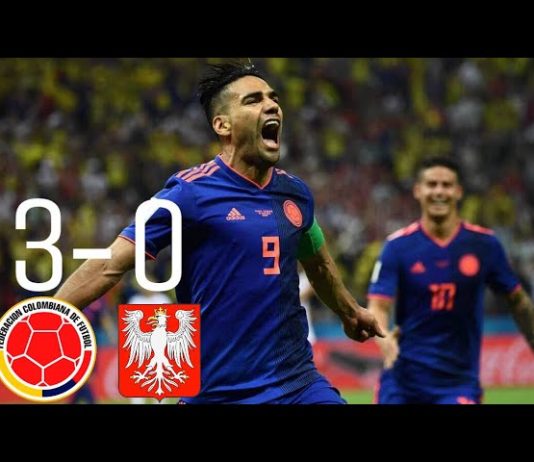 Polonia 0 Colombia 3: James y compañía bailan, Lewandoski se despide (Video Resumen)