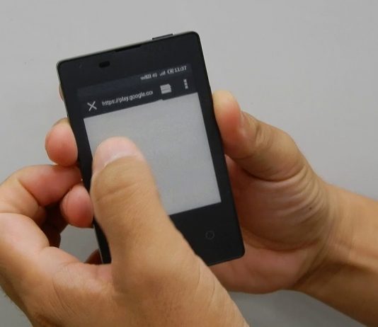 Kyocera lanza smartphone del tamaño de una tarjeta de crédito (+Video + Fotos)