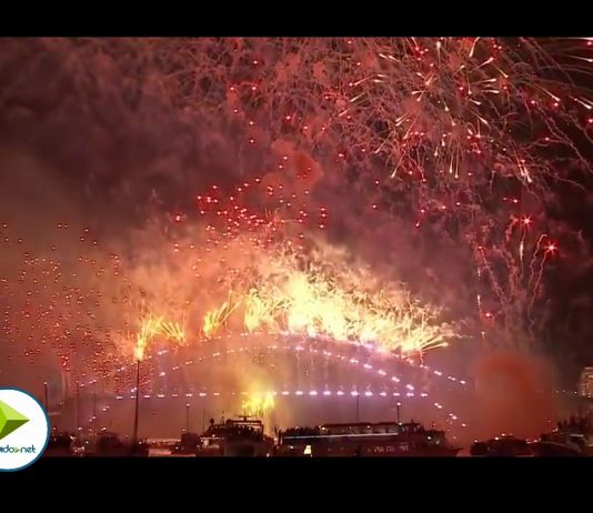 (Video) Así recibieron el año nuevo en Sidney, Australia