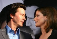 Sandra Bullock confesó que se enamoró sola de Keanu Reeves