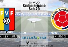 Confirmado: En Vivo VENEZUELA vs COLOMBIA por SINRUIDO.NET