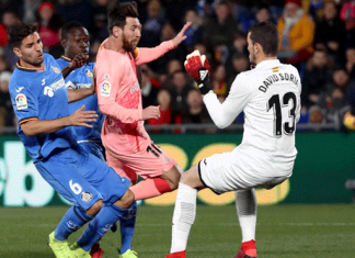 El Getafe no pudo con el líder Barcelona FC