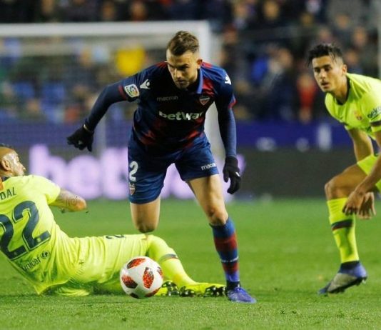 El Levante deja vivo al Barcelona en la Copa del Rey