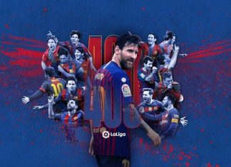 400 goles de Messi y el Barcelona lo celebra con fácil victoria sobre el Eibar