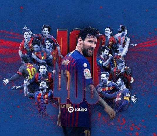 400 goles de Messi y el Barcelona lo celebra con fácil victoria sobre el Eibar