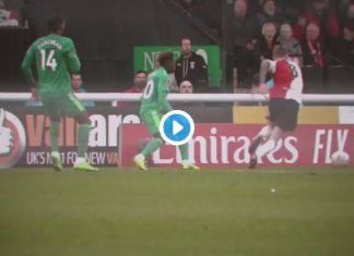 Así se divierte Adalberto Peñaranda con el Watford Fooball Club (Video)