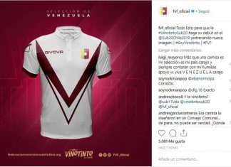 Se filtra nuevo diseño de La Vinotinto y la FVF responde publicándola en Instagram (Fotos+Encuesta)