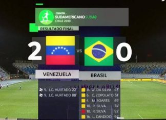 Venezuela se vengó de Brasil con resultado histórico