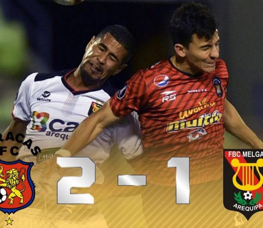 (+Video) Caracas FC volvió a ceder su trascendencia en el fatídico minuto final y Melgar aprovechó el regalo.