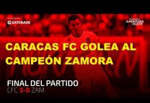 Así goleó el Caracas al Zamora (Video)