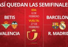 ¡Bombazo! Barcelona vs Real Madrid en la semifinal de la Copa del Rey